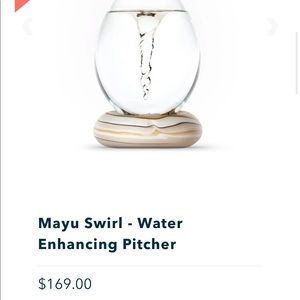 Mayu Swirl water vase - Brand New in box